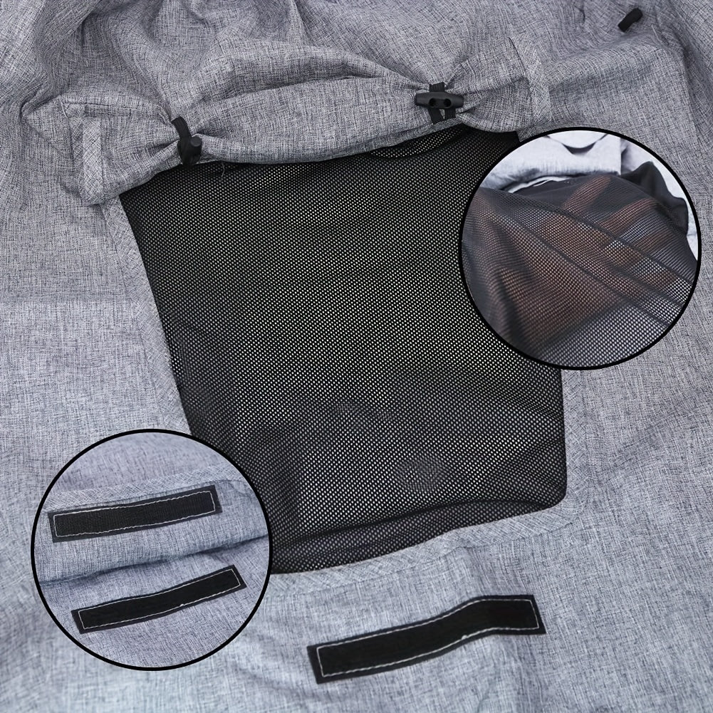 Foldable Sunshade for Stroller – UV Protection and Flexible Straps for Perfect Coverage