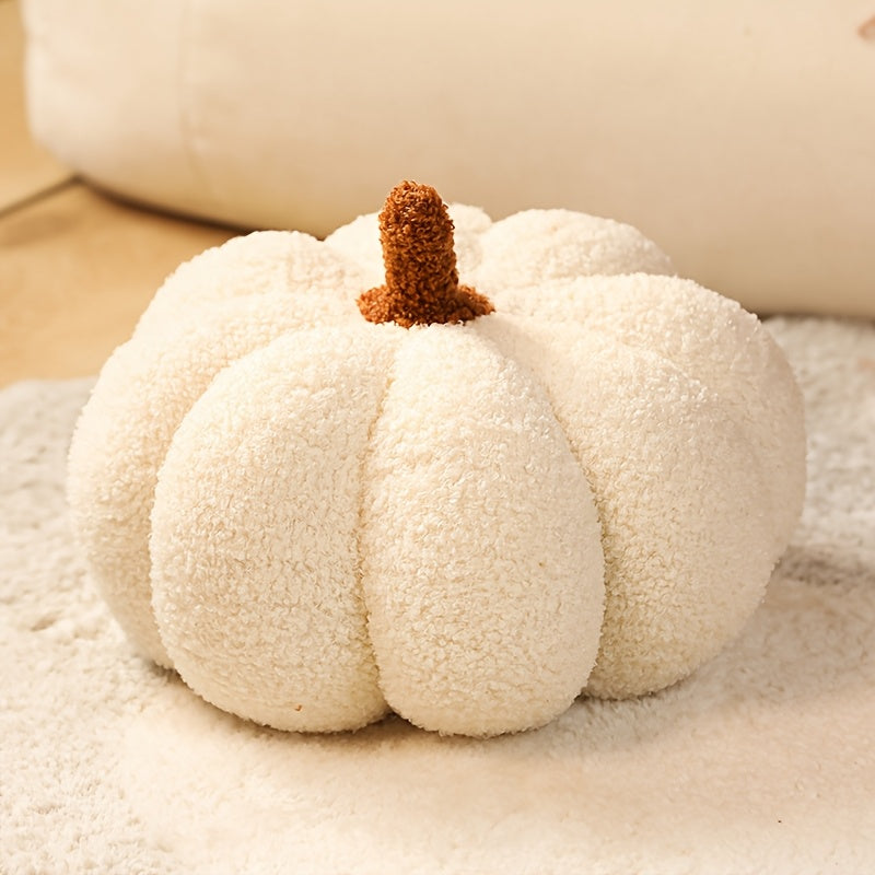 Plush Pumpkin Cushion – Cosy and Soft for Autumn Decoration