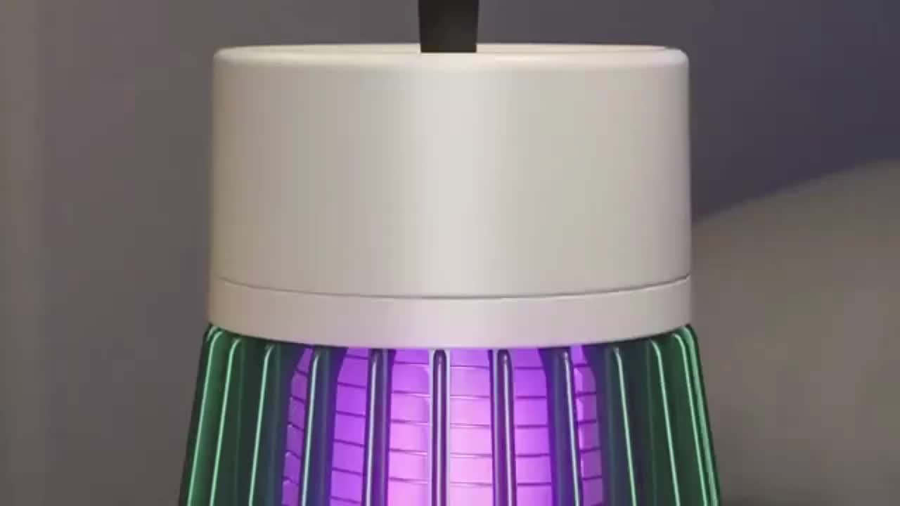 USB Rechargeable Insect Zapper – Quiet and Convenient for Indoor Use and Desktops