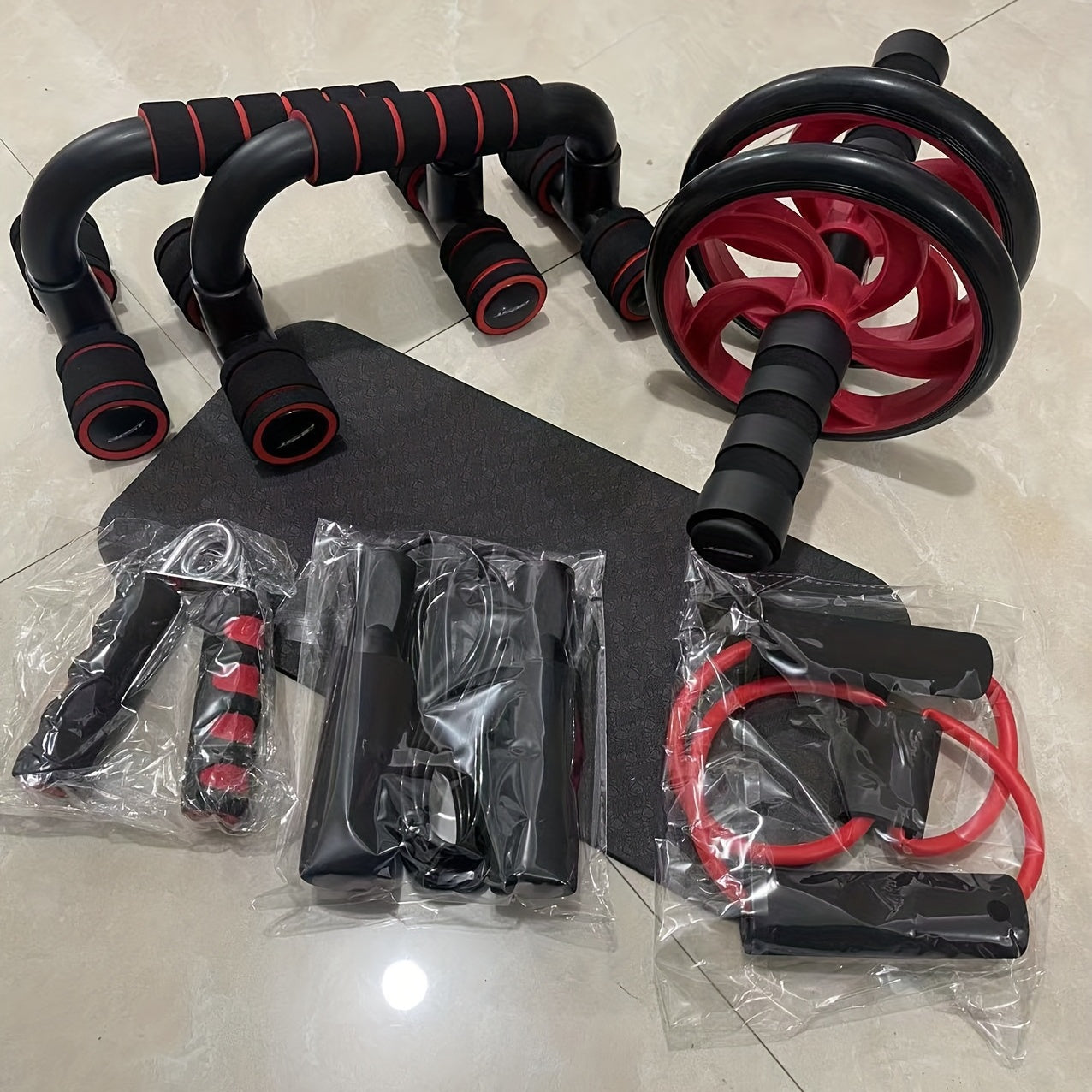 CoreMax Fitness Set – 7-Piece Training for Strong Abs and Core