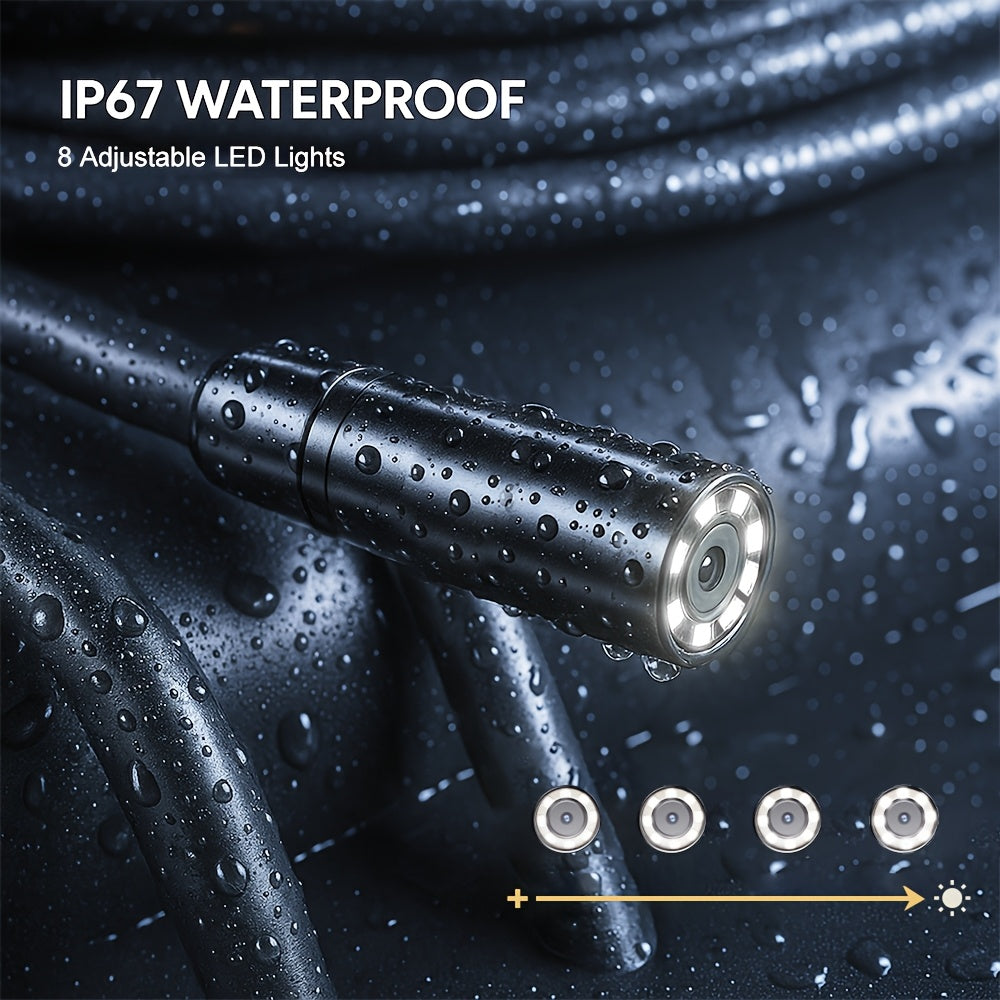 Professional Endoscope Camera – Clear Inspections with LCD Display