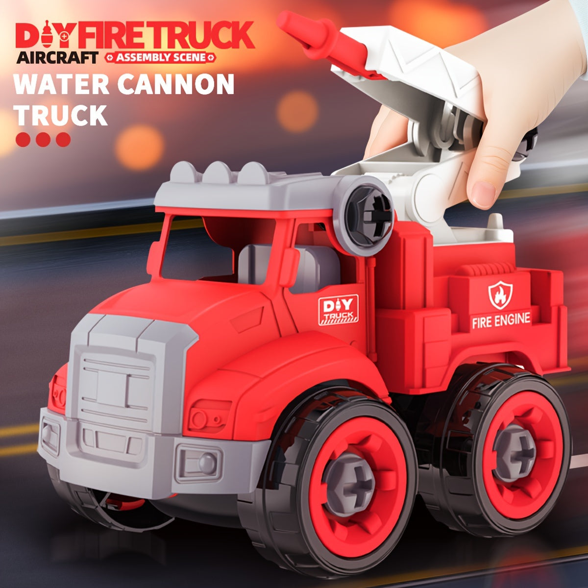 Firefighter Heroes Building Set - Create Your Own Fire Trucks and Save the Day