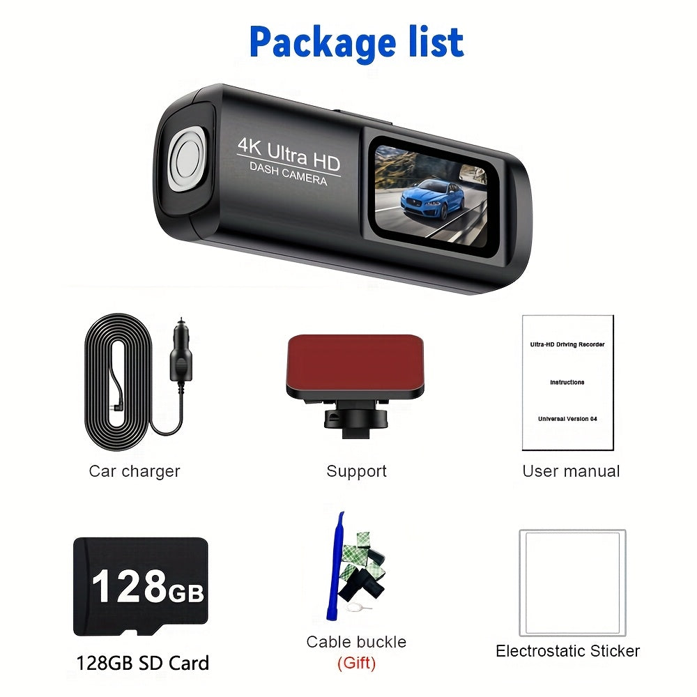 4K Ultra Dashcam – Smart Security and Sharp Images on Every Journey