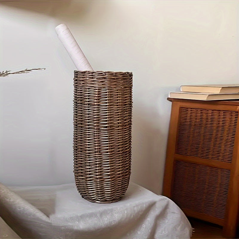 Vintage Handwoven Willow Basket - Stylish and Functional for Any Home