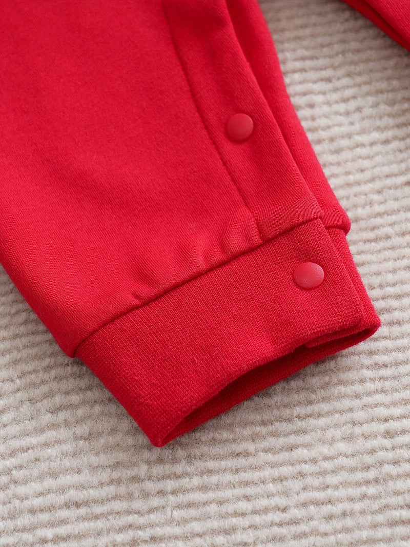 Elf Baby Romper - For Festive Warmth and Comfort