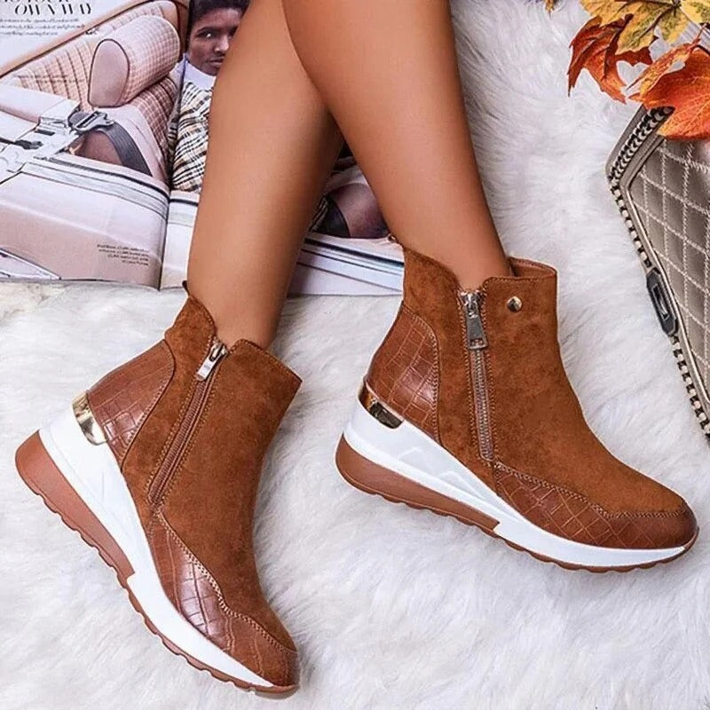 Lisa Orthopedic Ankle Boots – Stylish Comfort and Superior Support