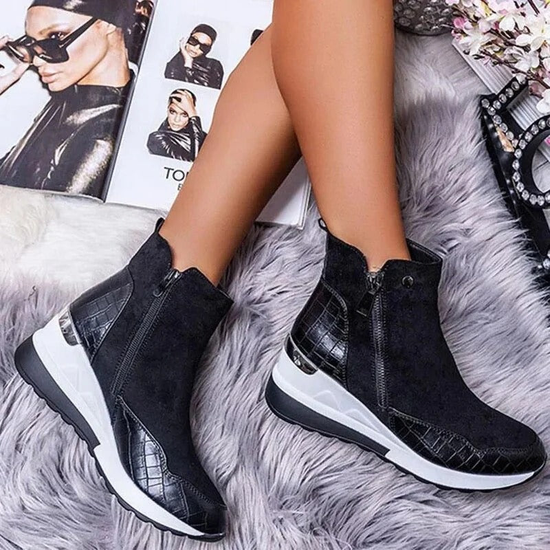 Lisa Orthopedic Ankle Boots – Stylish Comfort and Superior Support