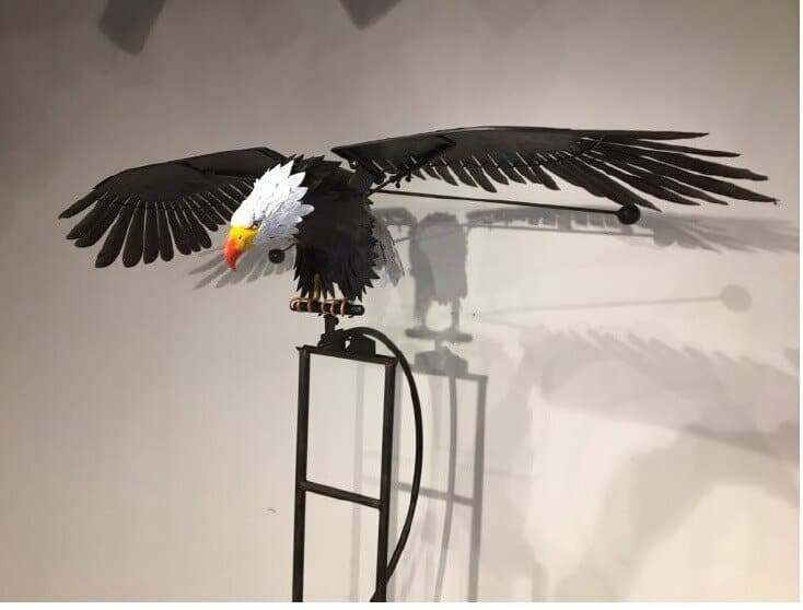 Metal Bird Wind Generator - Decorative Garden Ornaments