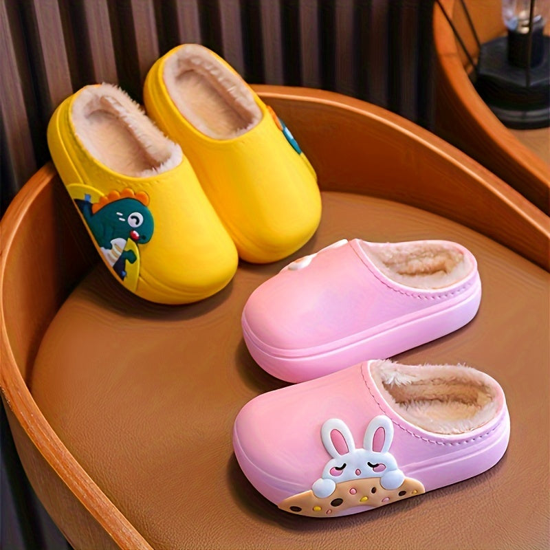 Cute Dino Slippers for Babies - Warm and Comfortable