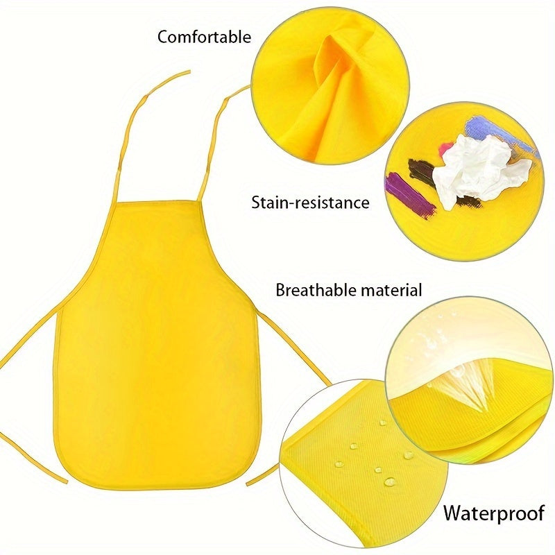 Colorful Kids Apron Set – Perfect for Creative Projects