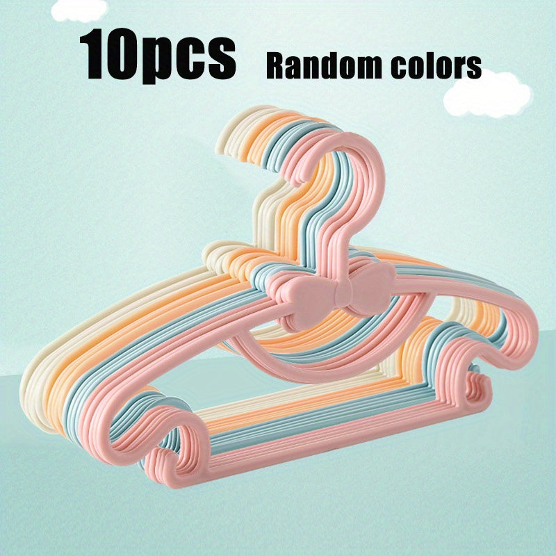 Sustainable Hangers for Kids - Cute Bow Design, Lightweight and Space-Saving