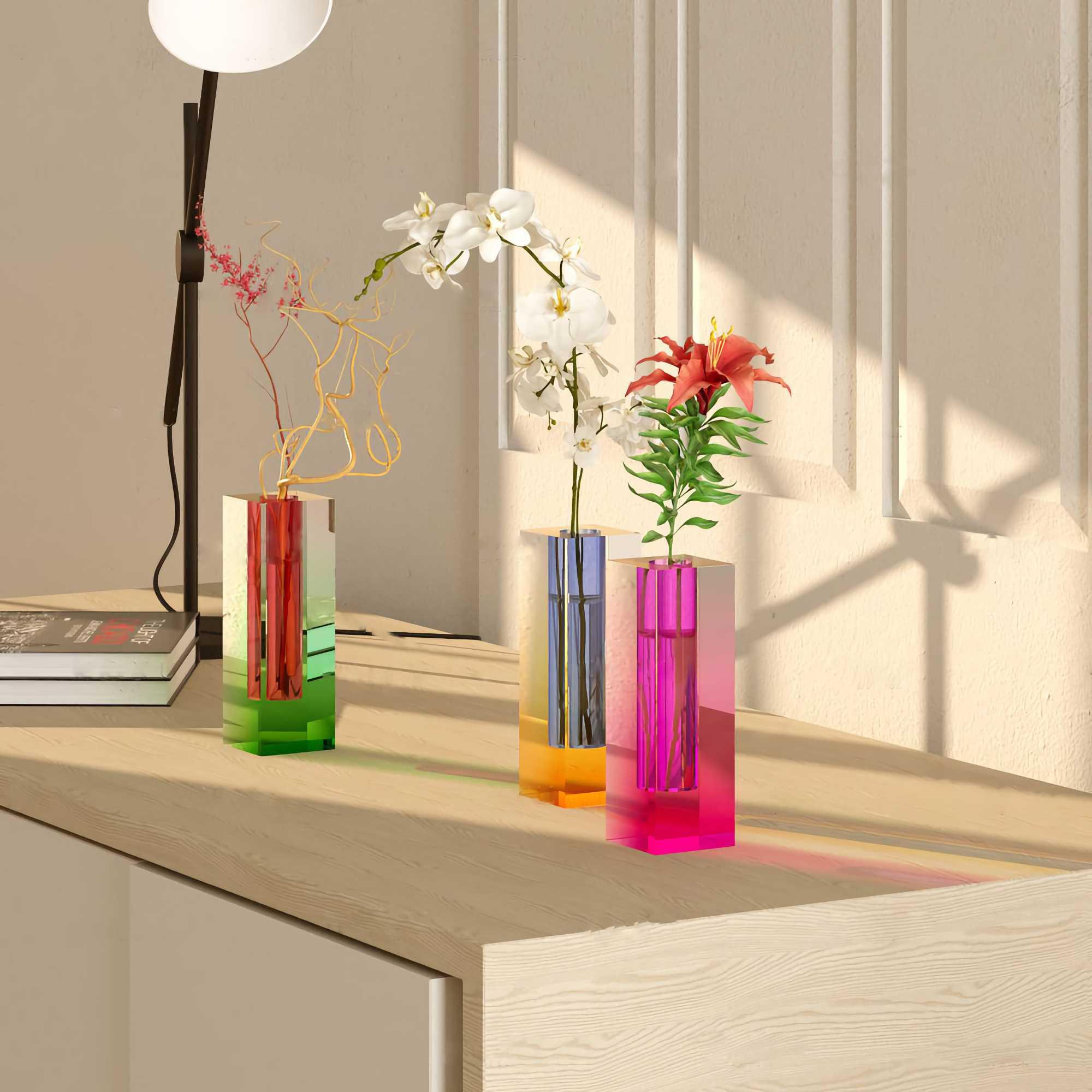 Kaleidoscope Vases - Colorful Flower Vases for a Fresh Look