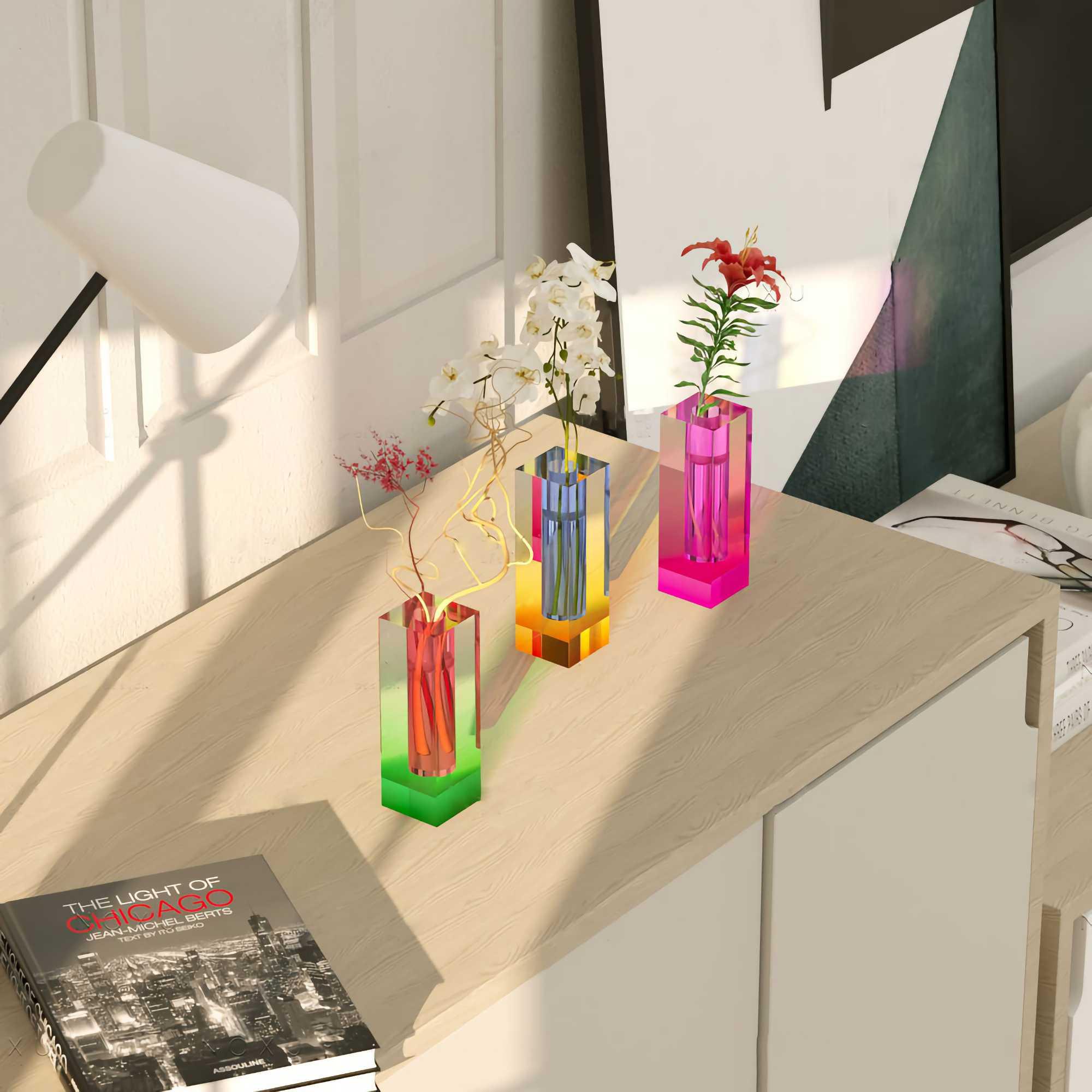 Kaleidoscope Vases - Colorful Flower Vases for a Fresh Look