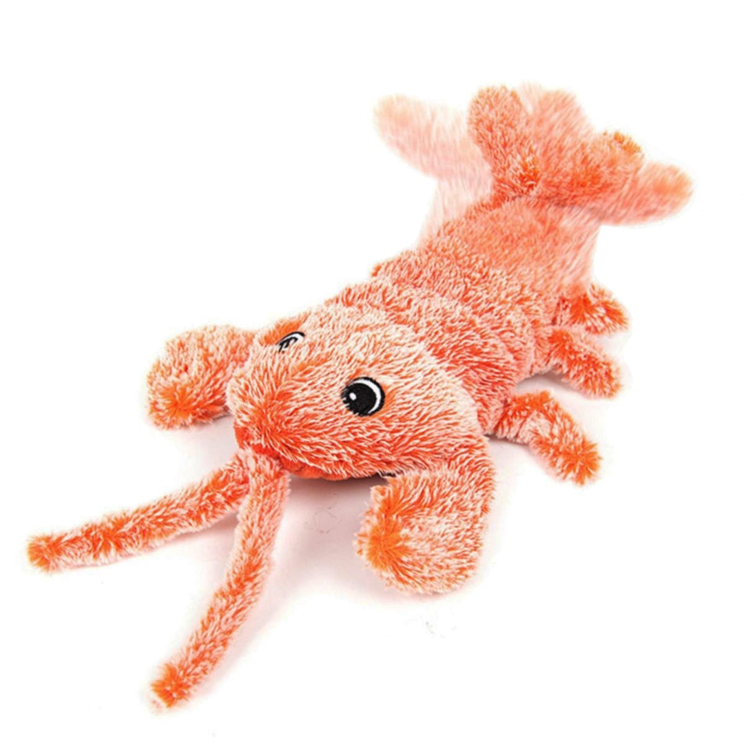 Dancing Lobster – Interactive Plush Dog Toy with Motion Sensor