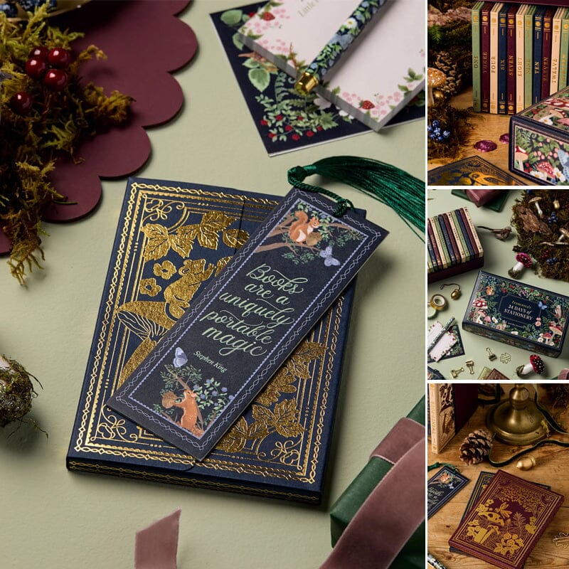 Advent Calendar with Writing and Stationery – 24 Surprises in Book Design