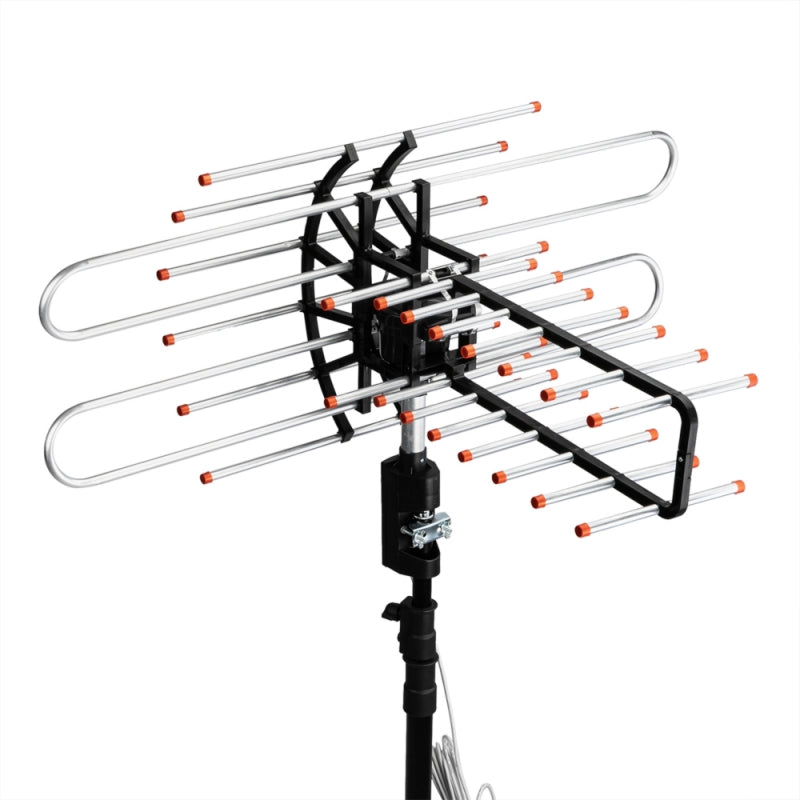Outdoor TV Antenna 360° – Long Range & Signal Amplification
