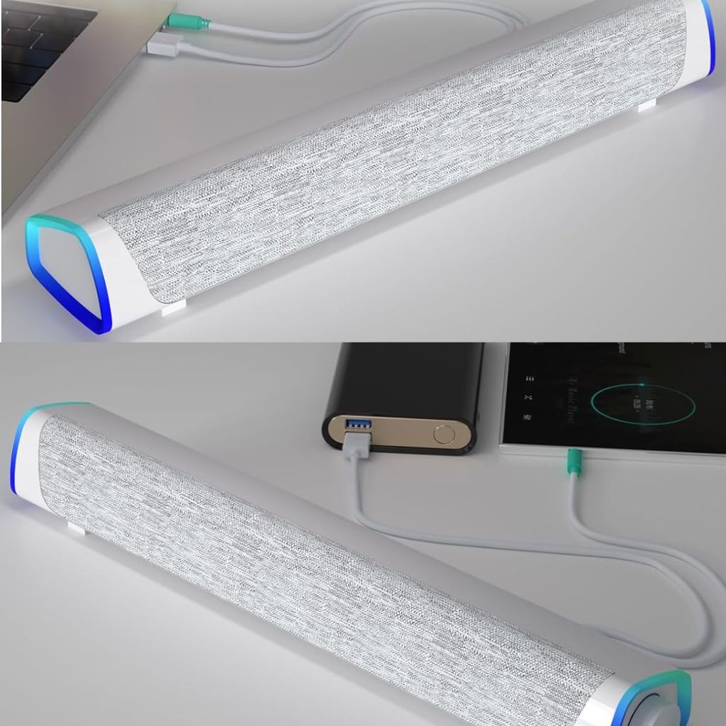 SonicBeam Gaming Soundbar – Dynamic Sound with LED Atmosphere