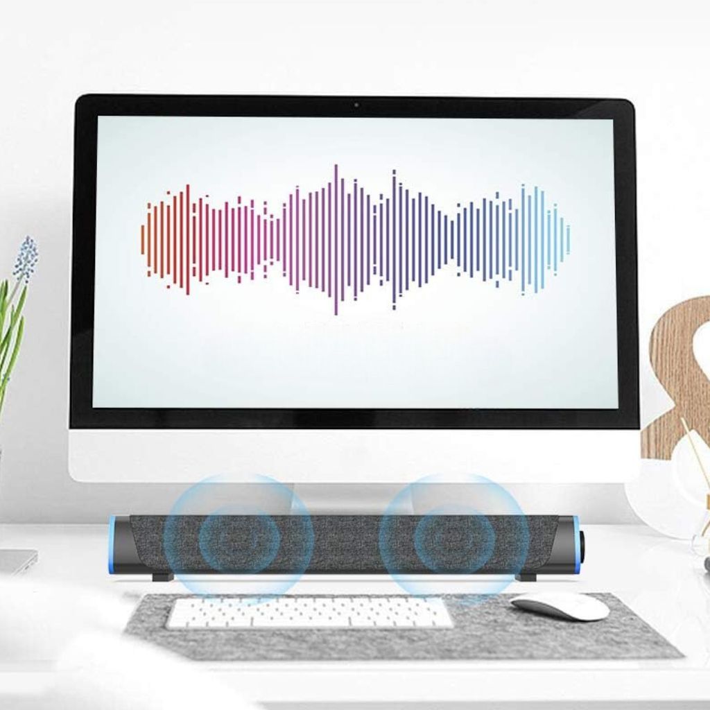 SonicBeam Gaming Soundbar – Dynamic Sound with LED Atmosphere