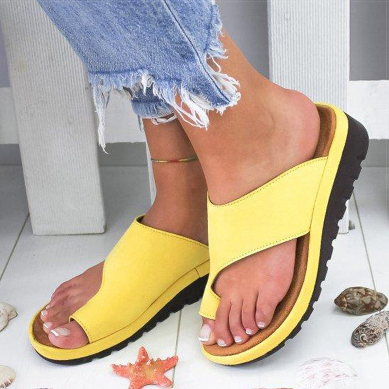 Comfort Platform Toe-Separating Sandals – Summer Essential