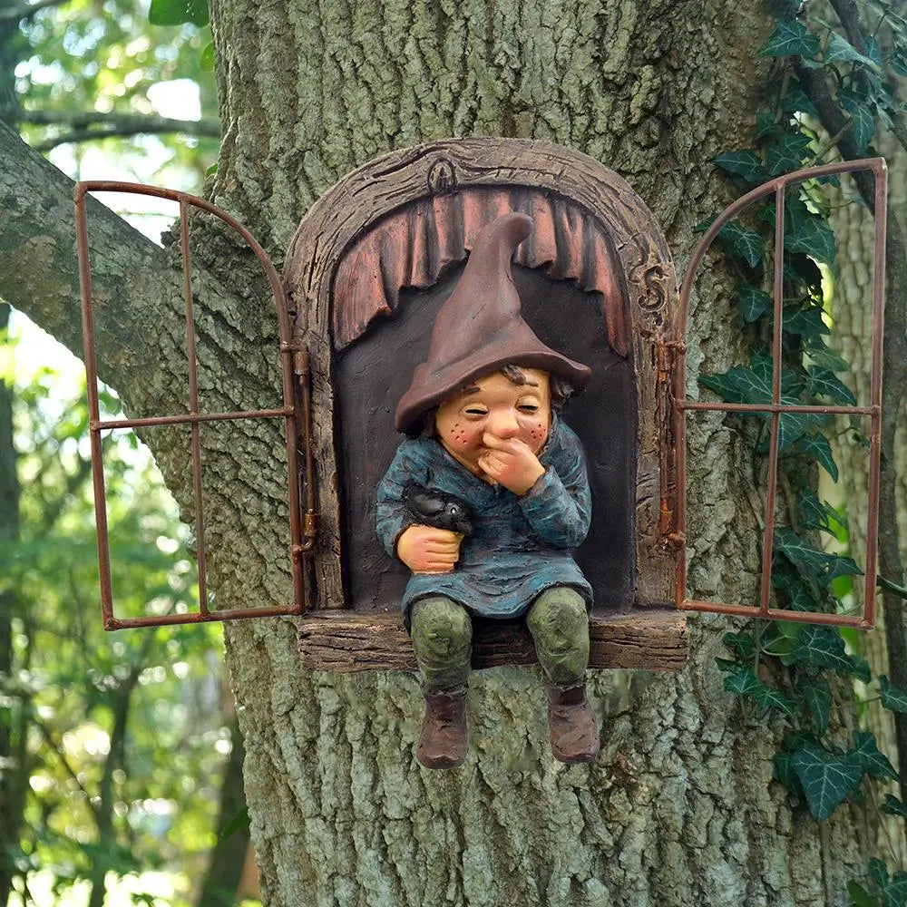 Laughing Gnome Wall Decoration - Playful and Cheerful