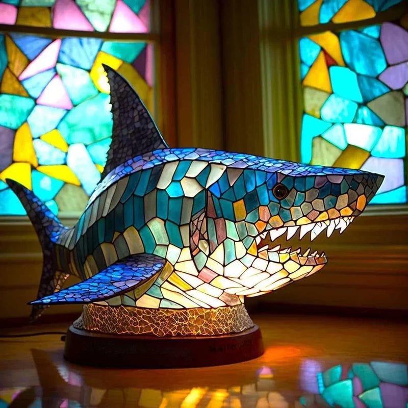 Artistic Glass Mosaic Animal Lamp – Color and Atmosphere in Your Home