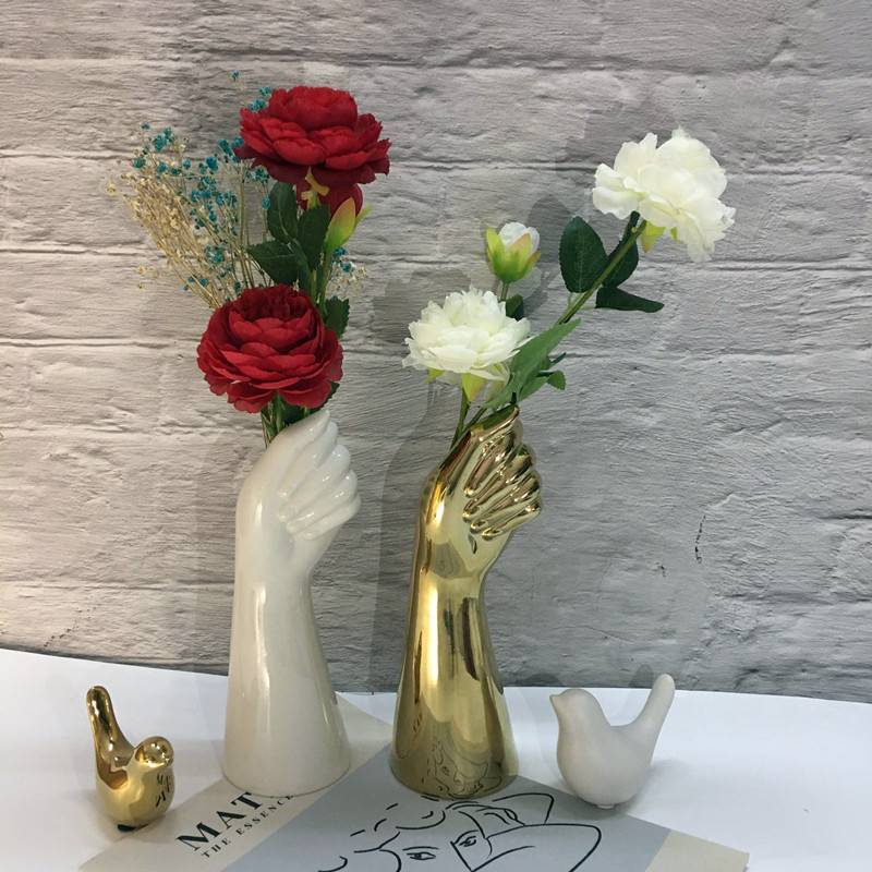 Elegant Hand Vase – Creative and Modern for Unique Interiors