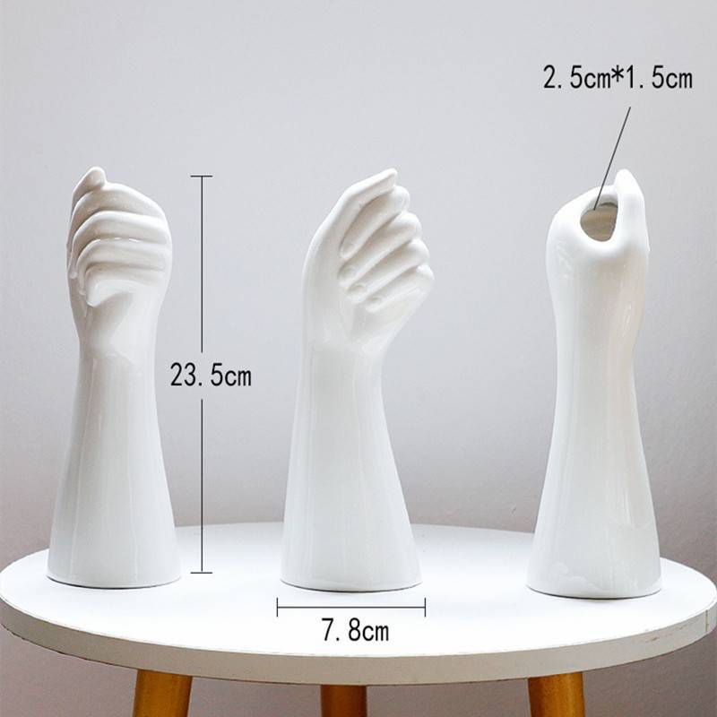 Elegant Hand Vase – Creative and Modern for Unique Interiors