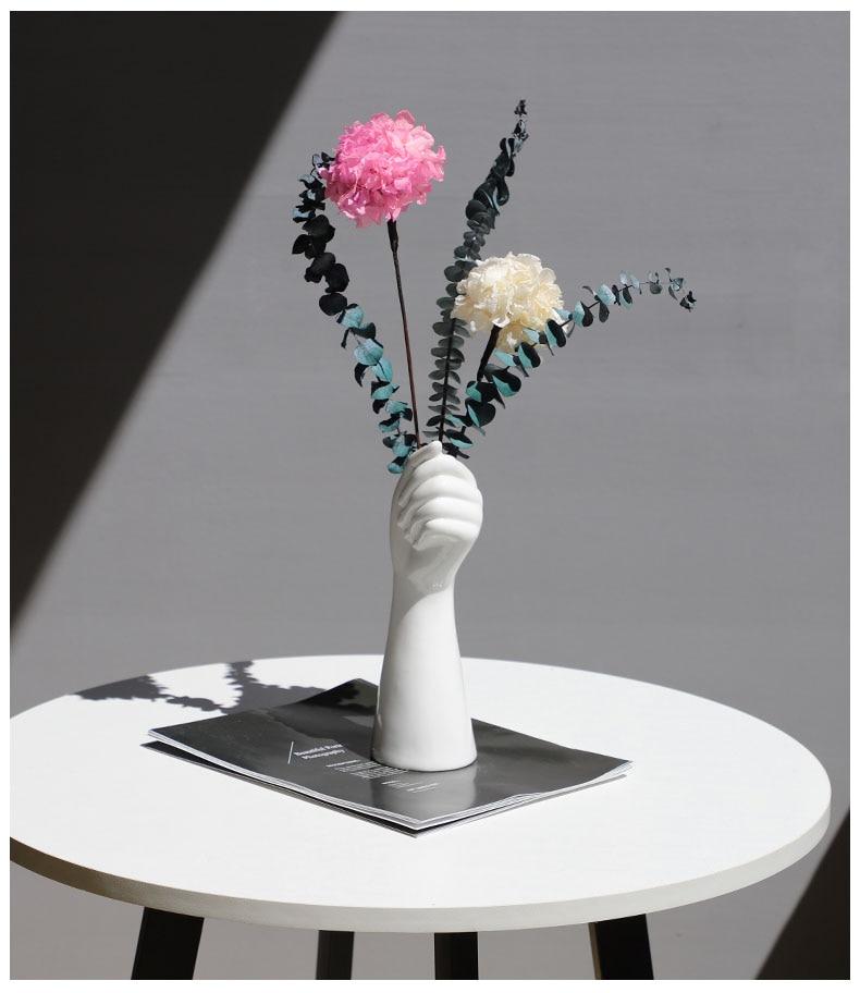 Elegant Hand Vase – Creative and Modern for Unique Interiors