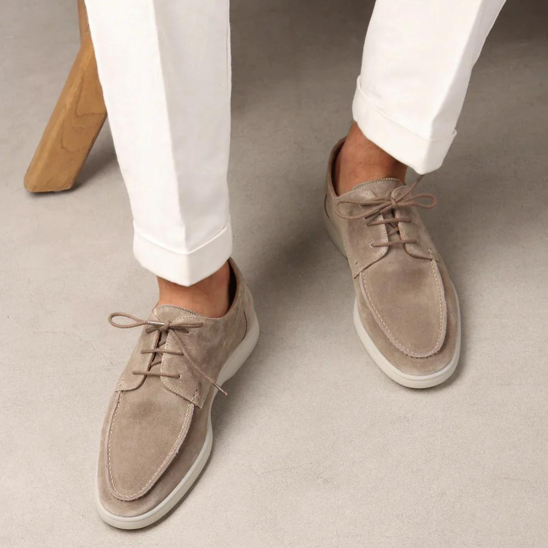 Soft Suede Casual Sneakers for Men – Comfortable Everyday Footwear