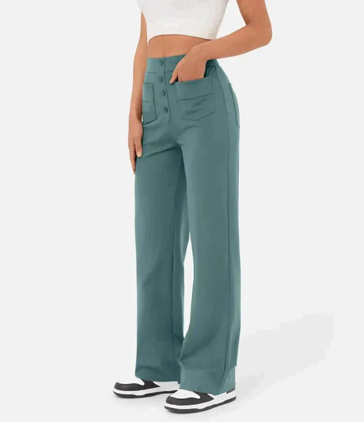Lotte High-Waist Pants – Stylish, Comfortable, and Casual