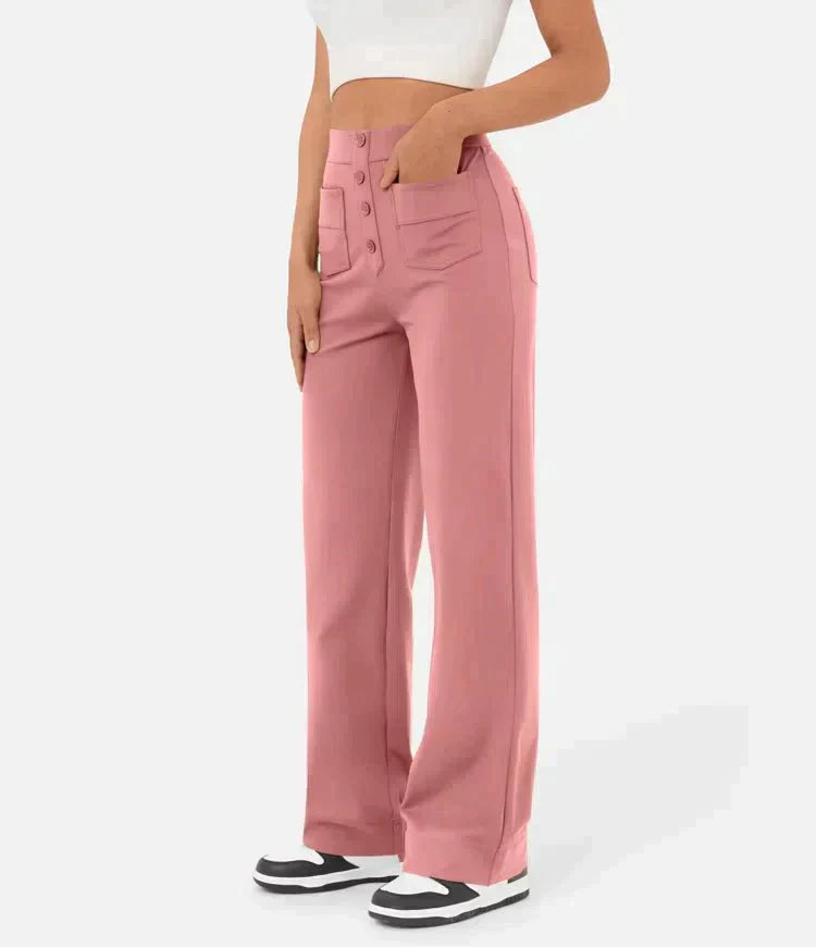 Lotte High-Waist Pants – Stylish, Comfortable, and Casual