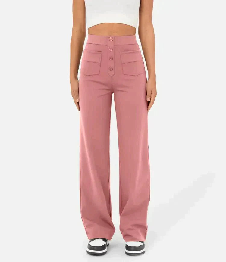 Lotte High-Waist Pants – Stylish, Comfortable, and Casual