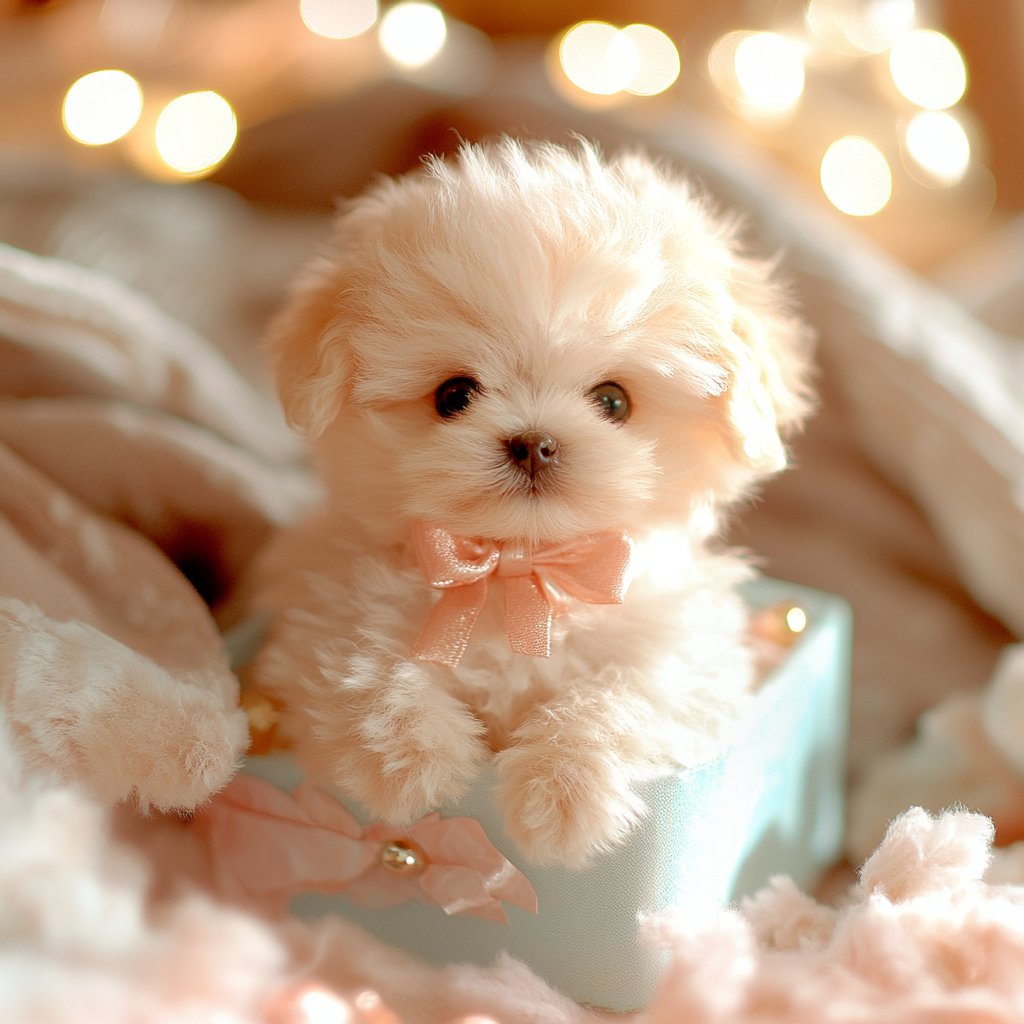 Ultrarealistic Robot Puppy – Interactive Cuddly Companion for Young and Old