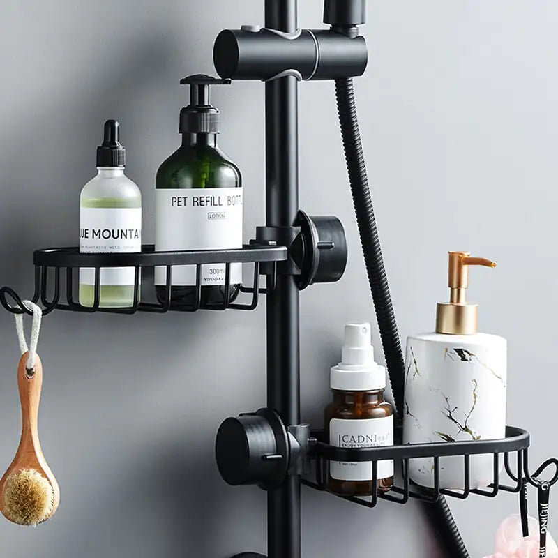 AquaGrip Shower Rack – Practical, Rustproof, and Space-Saving
