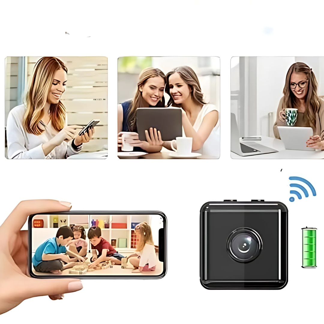 Wireless Mini Security Camera – Compact and Smart for Home Surveillance
