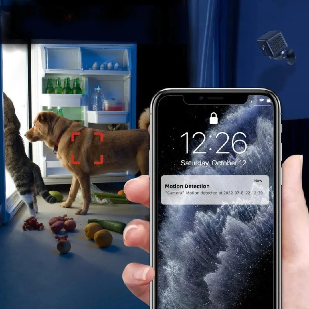 Wireless Mini Security Camera – Compact and Smart for Home Surveillance