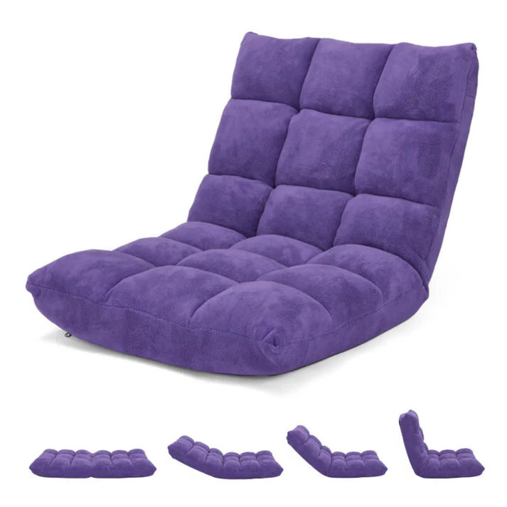 FlexiLounge 14 – Adjustable Floor Chair with Ultimate Comfort