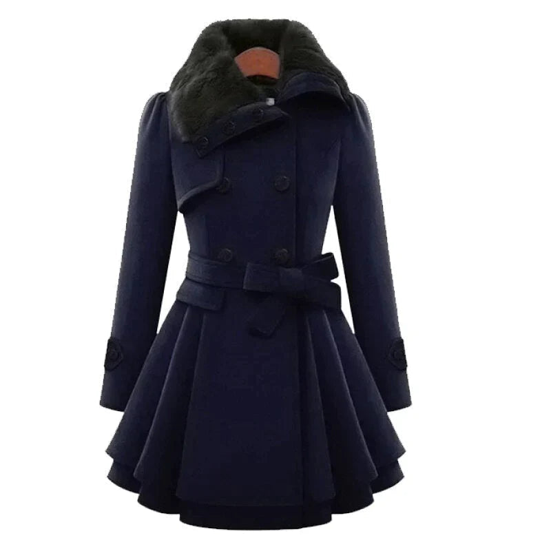 Sophia's Elegant Coat - For Stylish Days and Comfort