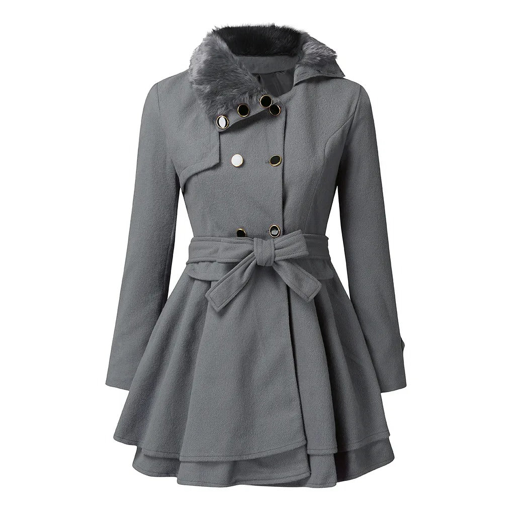 Sophia's Elegant Coat - For Stylish Days and Comfort