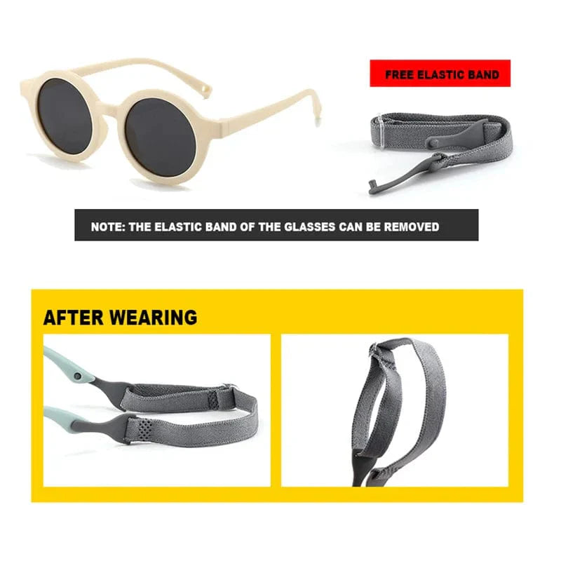 Round Baby Sunglasses – Comfortable and Protective