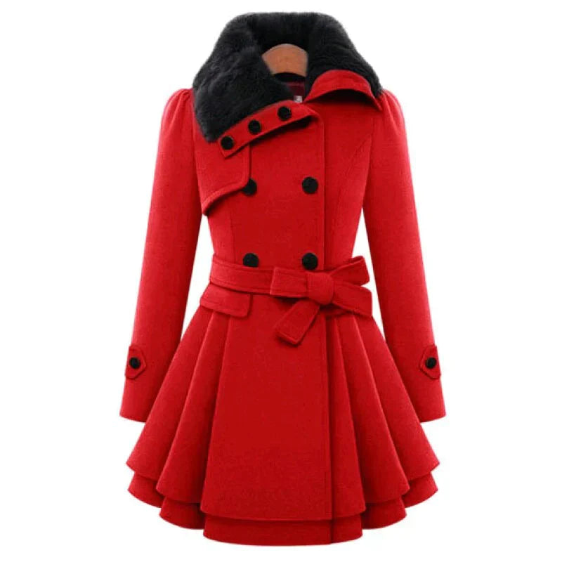 Sophia's Elegant Coat - For Stylish Days and Comfort