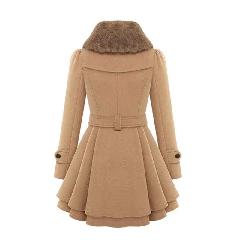 Sophia's Elegant Coat - For Stylish Days and Comfort