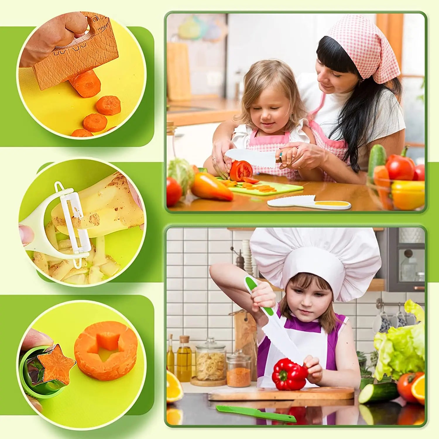 Montessori Cooking Set for Children – Safe and Educational Kitchen Fun