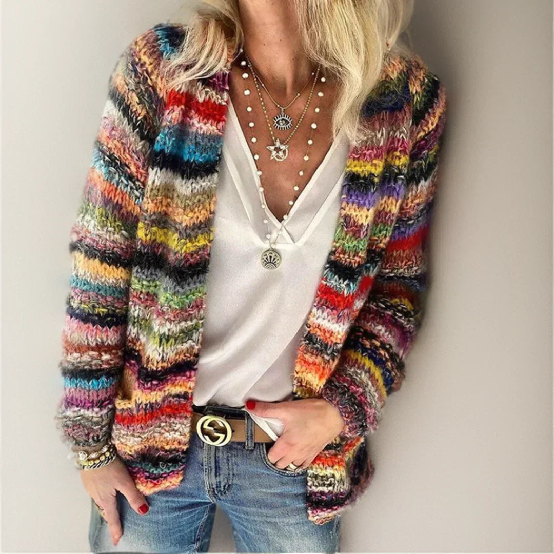 Lena Playful Cardigan - For a Cheerful and Trendy Look