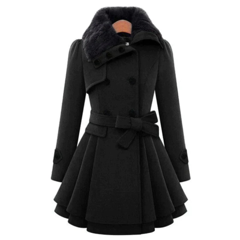 Sophia's Elegant Coat - For Stylish Days and Comfort