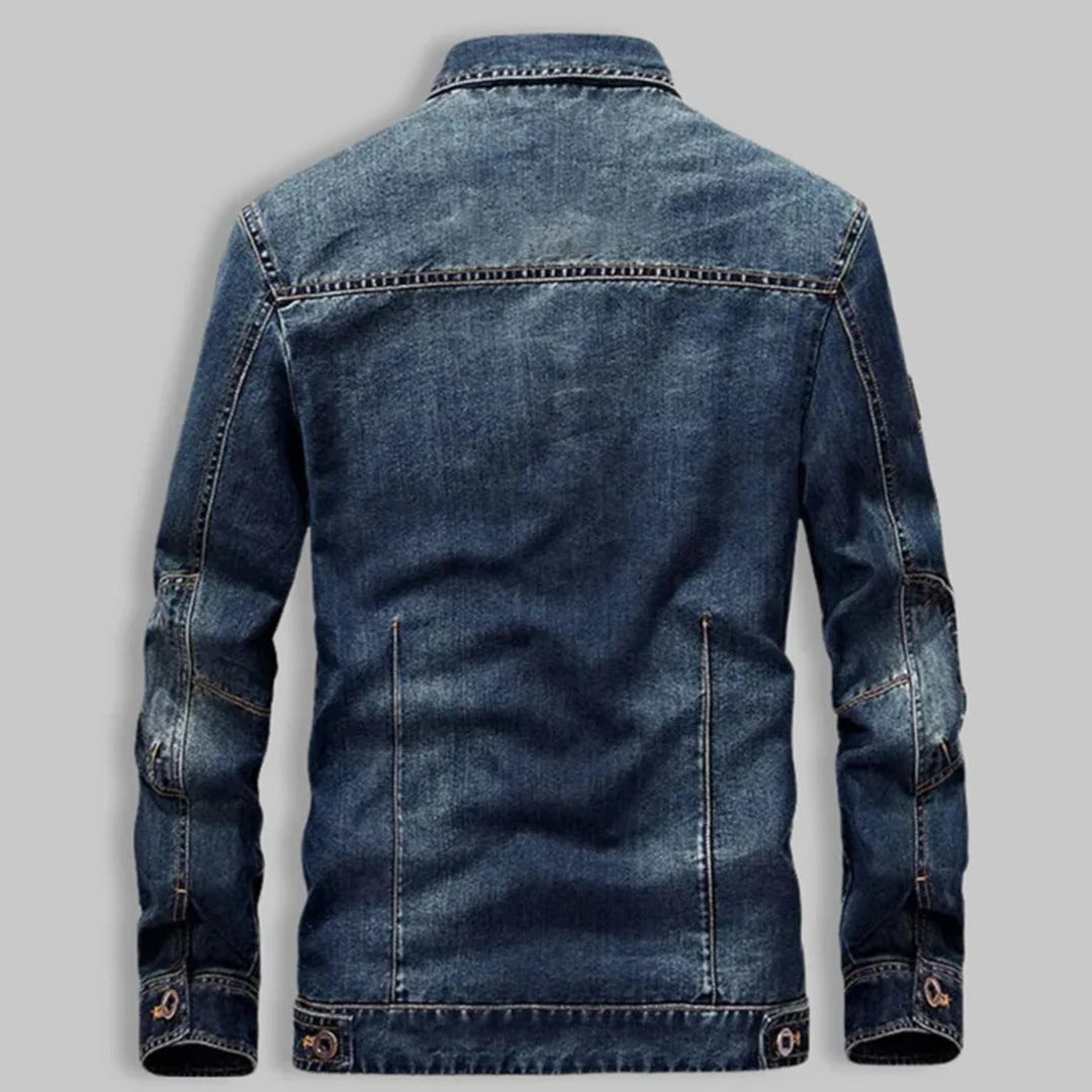 Urban Denim Men's Jacket – Robust and Timeless Design