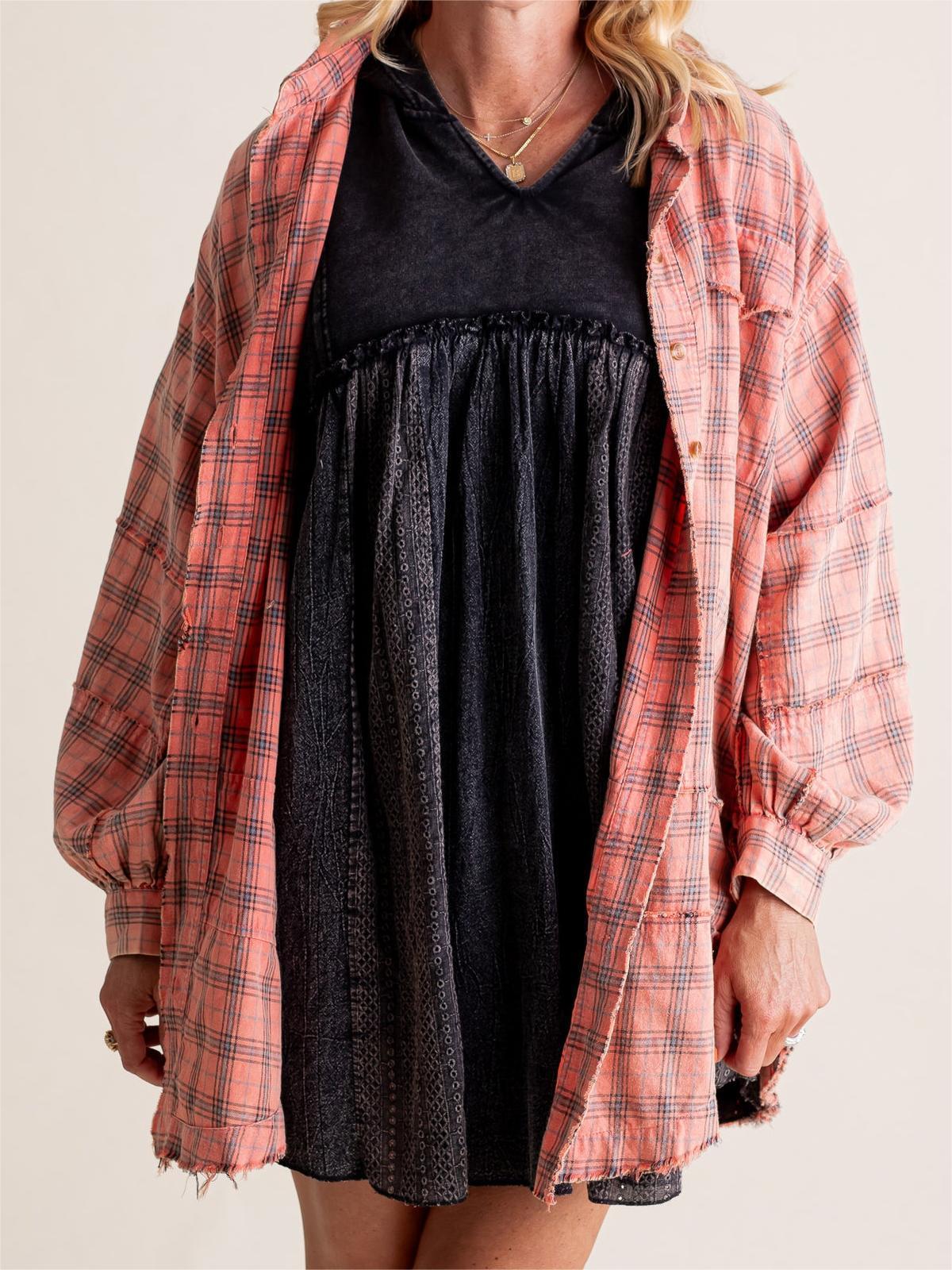 Sarah Casual Overshirt - Comfortable and Stylish