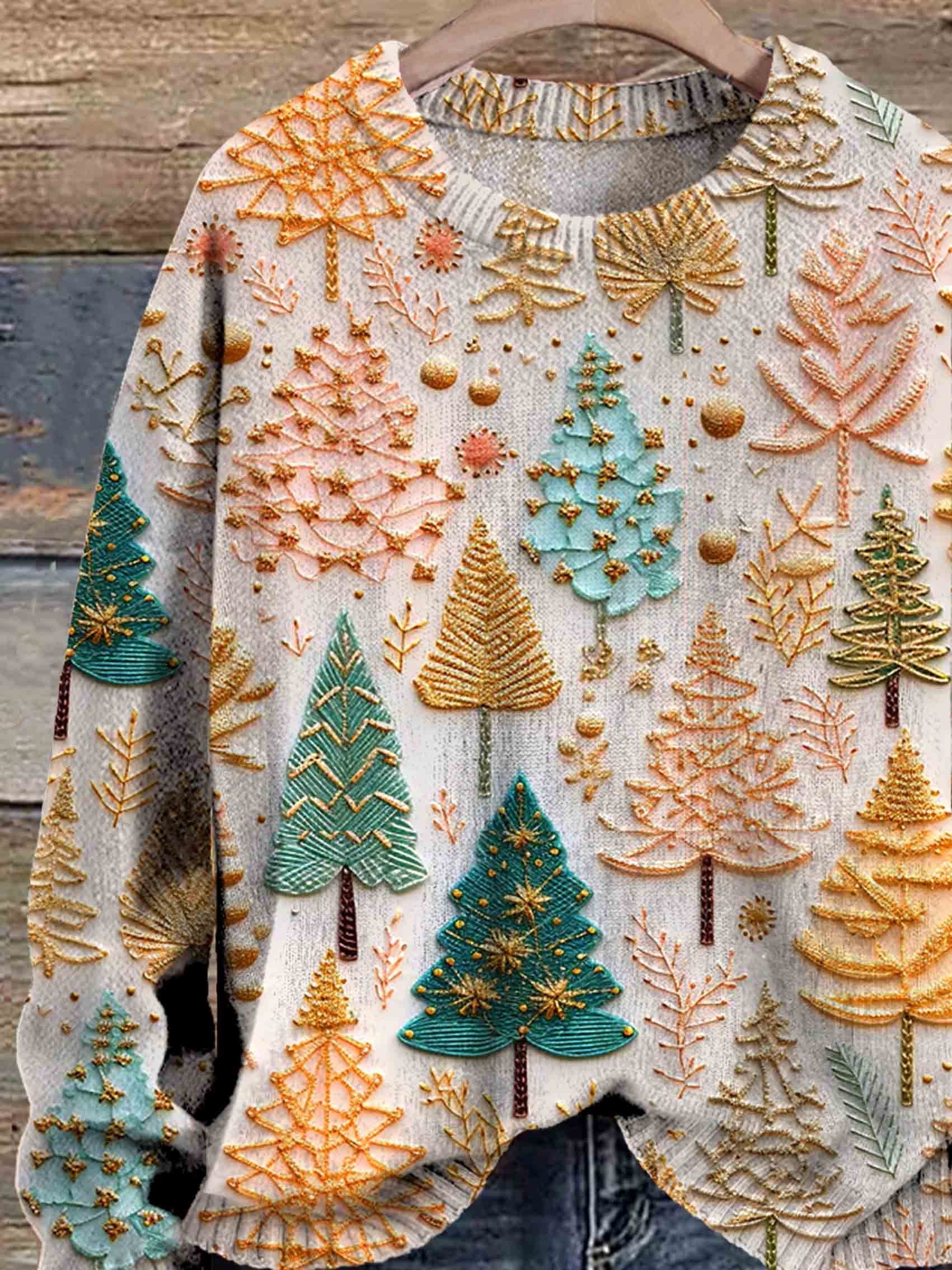 Mila Knitted Christmas Sweater - For a Festive and Cozy Atmosphere