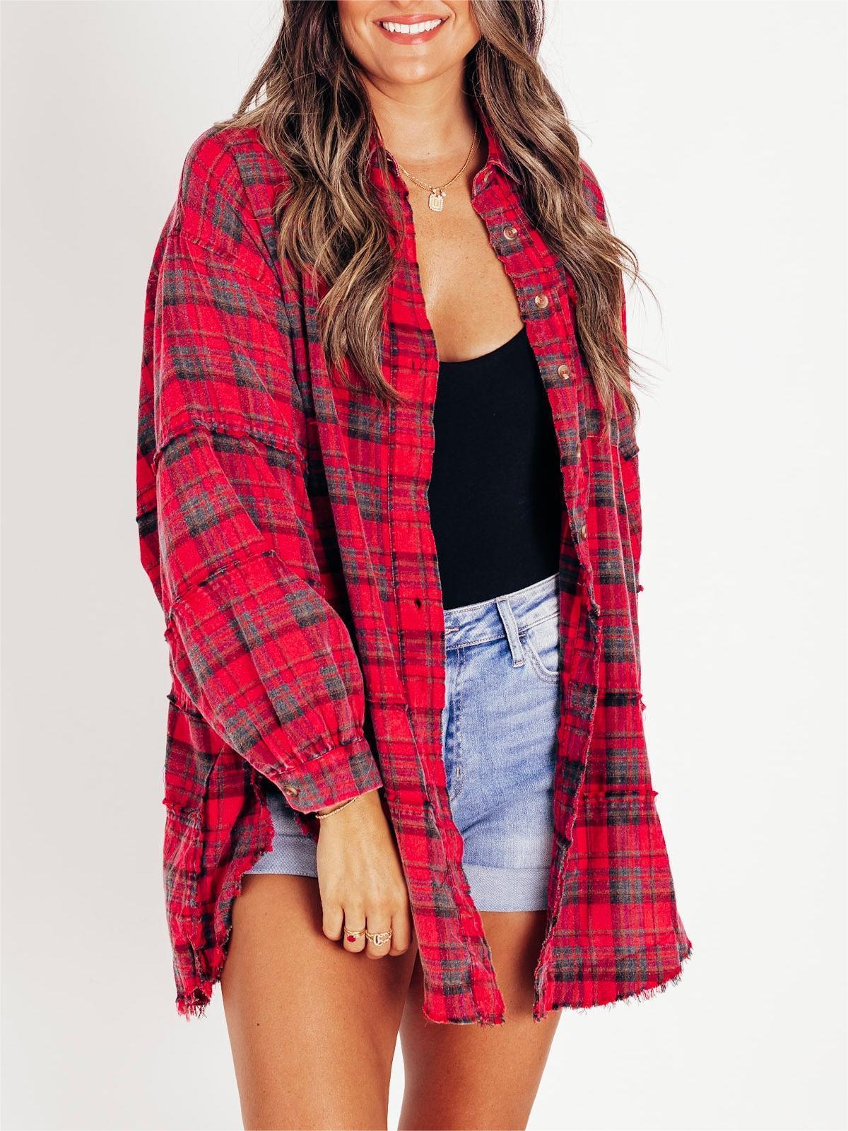 Sarah Casual Overshirt - Comfortable and Stylish