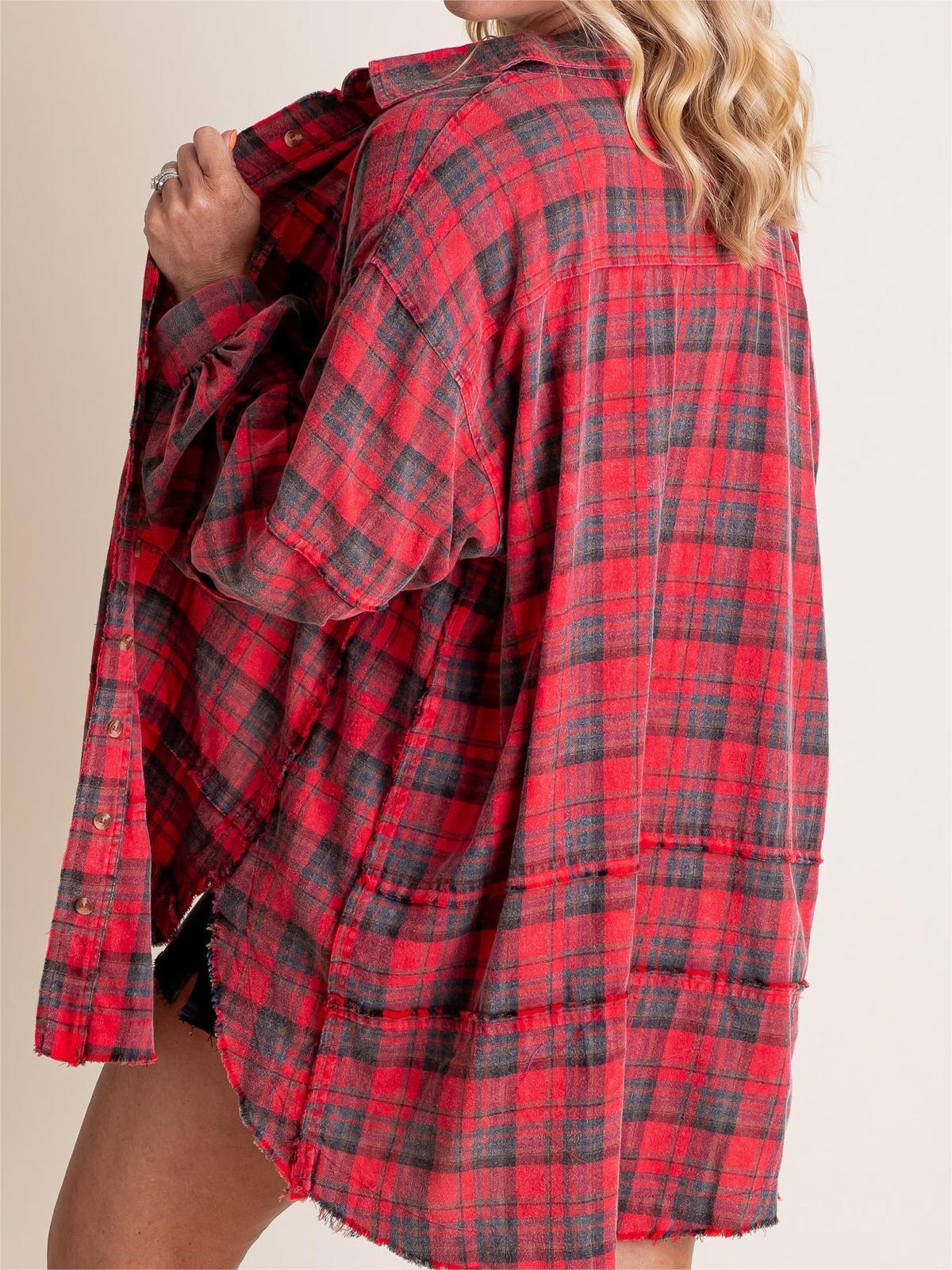 Sarah Casual Overshirt - Comfortable and Stylish